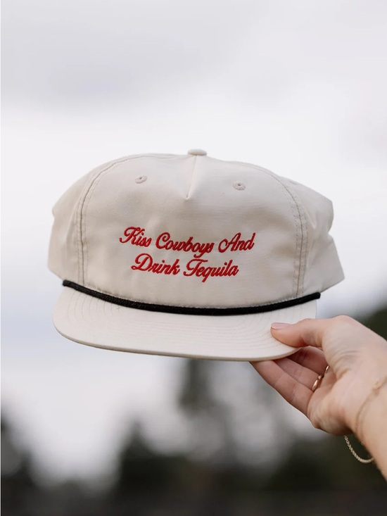 Richardson Accessories - NEW Richardson Girl Tribe Co “Kiss‎ Cowboys and Drink Tequila” Hat